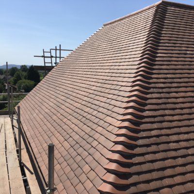 A newly tiled roof in Kelsall