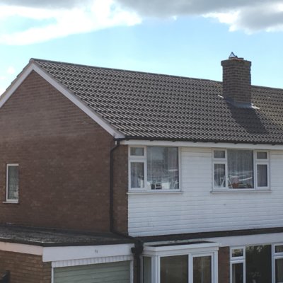 A newly tiled roof near Sandbach