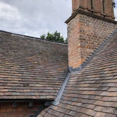 A tiled Shropshire roof renovation