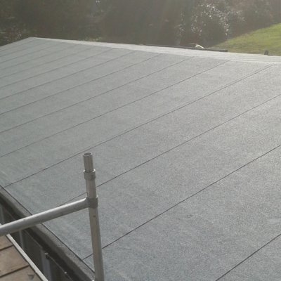 A new flat roof on the well renowned 'Nantwich Boys Club'