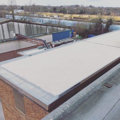 A Cheshire factory flat roof